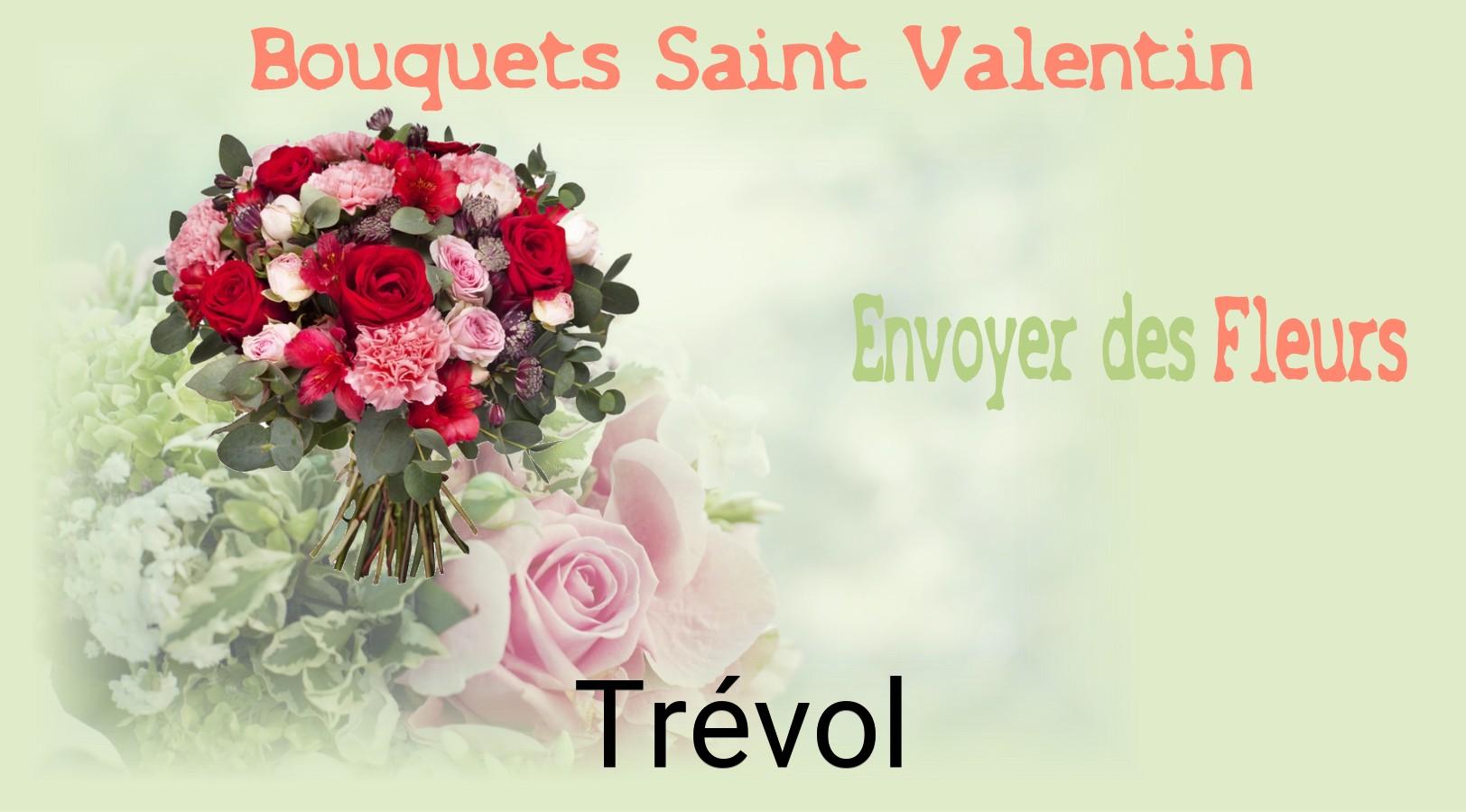 Roses de Saint-Valentin livrées à Trévol